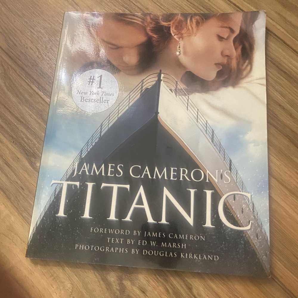 Titanic book by James Cameron